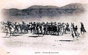 Algerie - Spahis - Charge de Cavalerie